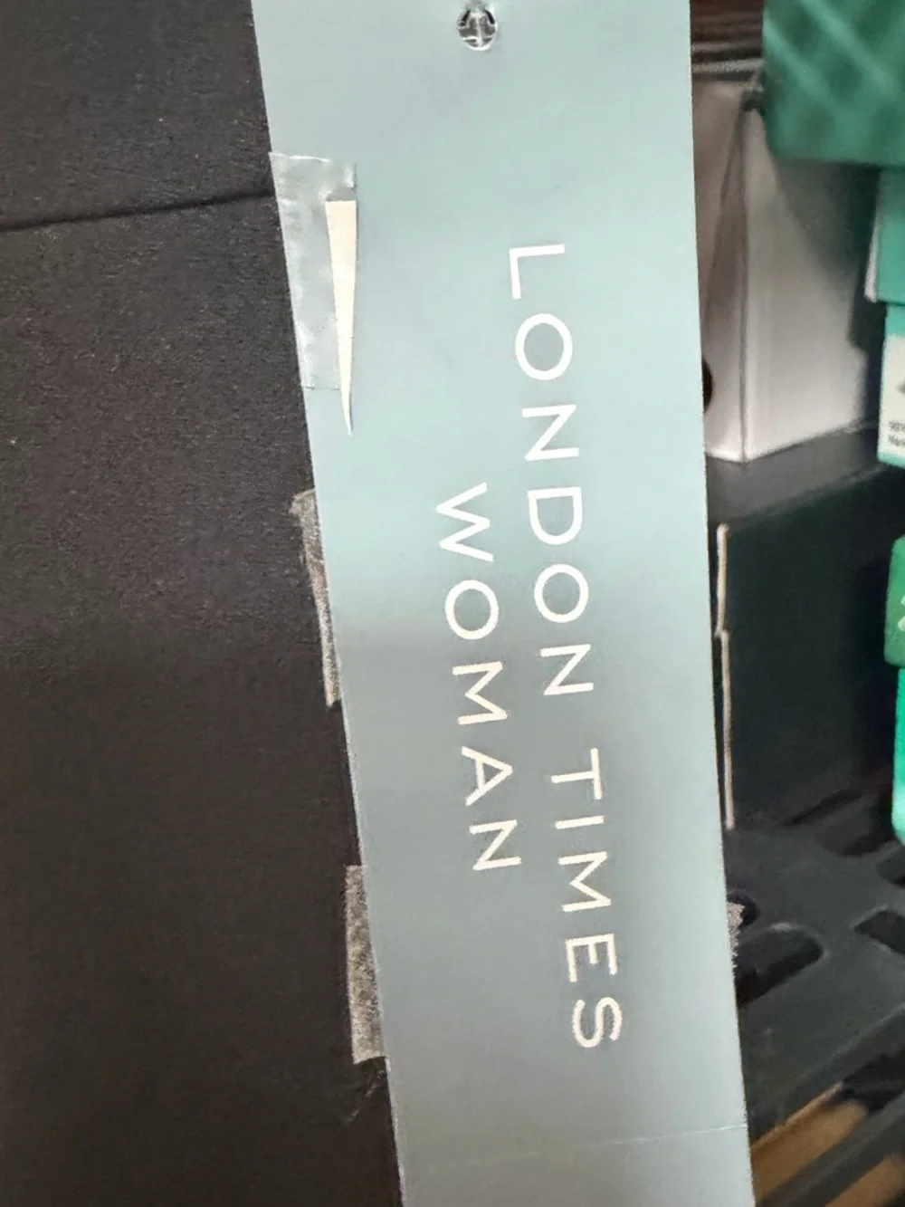 London Times Raglan Fit & Flare Mockneck Black Dress Size 18W NEW - Picture 4 of 5